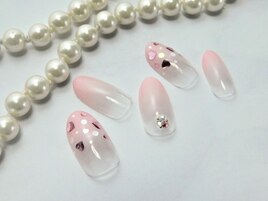 ハートホロネイル