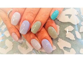 シンプルワンカラーネイル☆