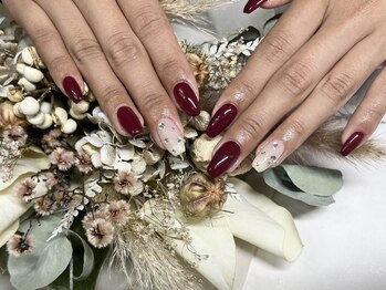 ドゥドゥ(DouDou)/ボルドーネイル