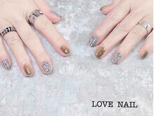 ラブネイル(LOVE NAIL)/ニュアンスネイル