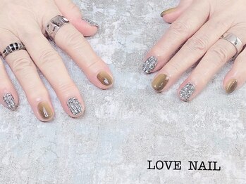 ラブネイル(LOVE NAIL)/ニュアンスネイル