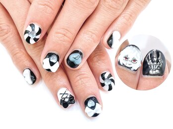 ネイルコレクション ピンク(Nail Collection Pink)/推しネイル★ヒロアカ・死柄木弔