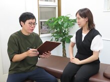 あきもと鍼灸接骨院/今後のお悩みに対してご説明