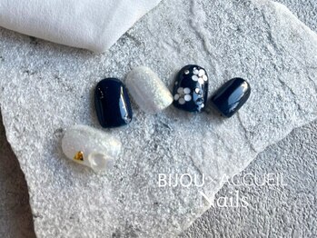 シックスティー ネイルズ バイ アクイユ 東中野(60min nails by ACCUEIL)/ホロフラワー