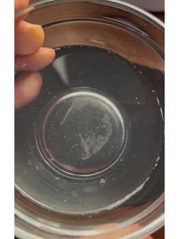 ミュー 植田店(mieux)/◆超音波洗浄でとれる毛穴の汚れ