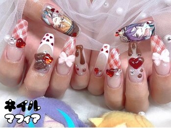 痛ネイル &nbsp;推しネイル 3D 推し活