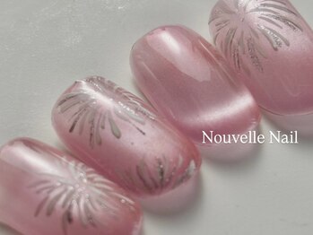 ヌーベルネイル(Nouvelle Nail)/花火ネイル