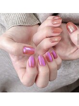チャフ ネイルアンドアイラッシュ(CHAFF nail&eyelash)/ミラー×ふんわりマグネット