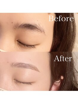 リアアイズ(Li'a eyes)/美眉スタイリング+全体間引き