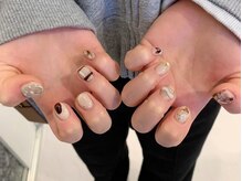 アイスタジオ アンド タブルネイル 梅田店(EYE STUDIO&W NAIL)/韓国ネイルシンプルサマーネイル
