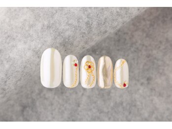 ヴァンネイル みなとみらい馬車道(VINGT NAIL)/*和テイスト*