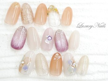 ラグジュアリー ネイルズ(Luxury Nails)の写真/【パラジェル導入サロン】上質ネイルを提供☆指先に美の魔法をかける高リピート率！幅広い定額コ-ス♪