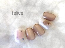 ネイルサロン フェリーチェ 東川口店(Felice)/【定額ネイル】¥7980