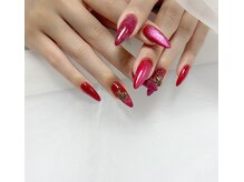 ネイルサロン ロコナ(Locona)/大人なロングマグネットネイル