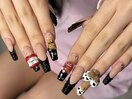 夏ギャルロングネイル