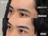 【垢抜け】メンズ眉カット＋美眉WAX＋額WAX￥7700 [men's/眉毛サロン/メンズ]