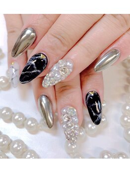 ビューティーアップ 池袋(Beauty Up)/ミラーネイル