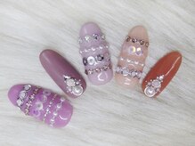 アンジェヴォーグ 名古屋本店(Angevogue)/SPRINGPINKビジューツイード