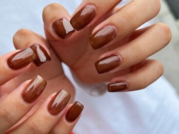 アース コアフュールボーテ 熊谷店(EARTH coiffure beaute)/ ブラウンワンカラー　6500円