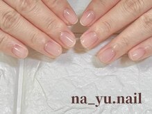 ナユネイル(na_yu.nail)/自爪風クリアネイル 235
