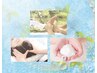 ★NEW★【涼感】リンパ流しフット＆リラックス炭酸ヘッド　計75分10,450円→