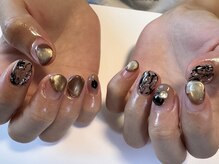 アネモネネイル(anemone nail)