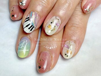 【イベントネイル×シンプル】