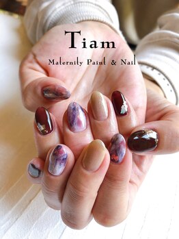 ティアム マタニティペイント アンド ネイル(Tiam Maternity Paint&Nail)/4Designコース★ご新規様¥6800