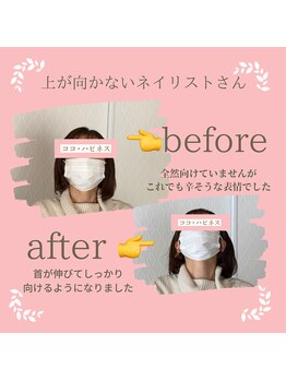 ココ ハピネス/可動域の違いにびっくり！