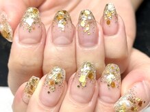 ボーホーネイルズコレクション(BOHO NAILS COLLECTION)/HANDラメグラデーション