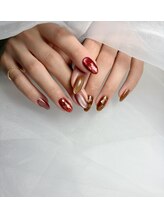 ネイルサロン ロコナ(Locona)/大人ハート埋め込み×マグネット