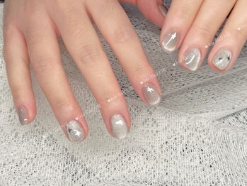 アイリスネイル 大塚(Iris Nail)/マグネット+デザイン2本(大塚駅)