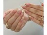 SNS大人気★チップ長さだし★ガラスフレンチ/ミラーフレンチ 9980
