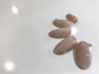 オフィス大理石と銀の粒