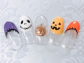ハロウィンネイル