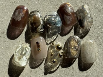 お正月ネイル、クリスマスネイル