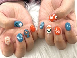 【木村】春のフラワーアート