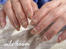 エールルーム 中目黒(aileroom)/くすみピンク×ラメ