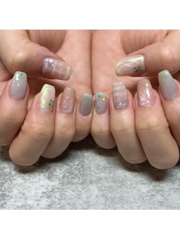 透け感♪クローバー♪