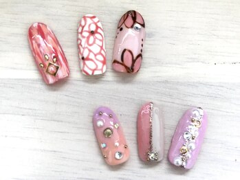 ネイルサロンコーラル Nail Salon Coral/アート1本200円