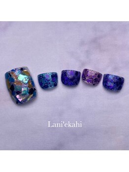 ラニ エカヒ 横浜店(Lani`ekahi)/ギラギラネイル