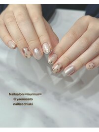 ダルメシアンネイル