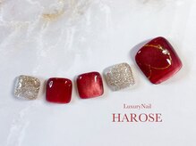 ラグジュアリーネイル ハローズ(HAROSE)/フットアートジェルコース