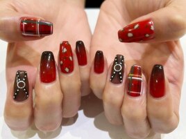 秋冬デザインネイル