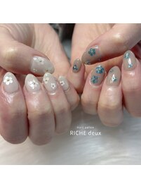 ホログラムのフラワーアート