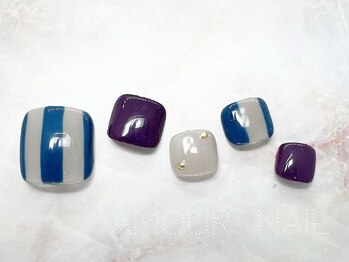 アムールラッシュ 新宿店(Amour lash)/フット シンプルデザインコース