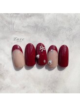 ネイルサロンリュクス (nailsalon Luxe)/ボルドーフレンチ