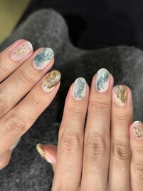 翡翠風アースライクネイル