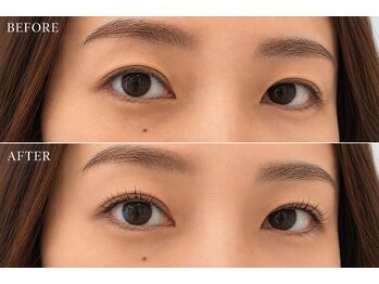 マテリアル(material)の写真/似合わせデザインのご提案で自然な仕上がりを演出！ナチュラル上品な目元へ☆