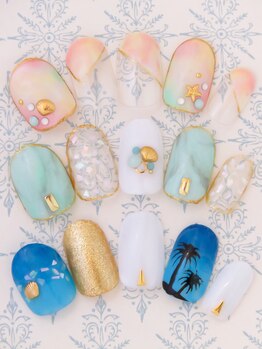 アフロディーテ(Aphrodite)/春夏ネイル☆